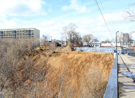 Почаинский овраг начали засыпать в Нижнем Новгороде