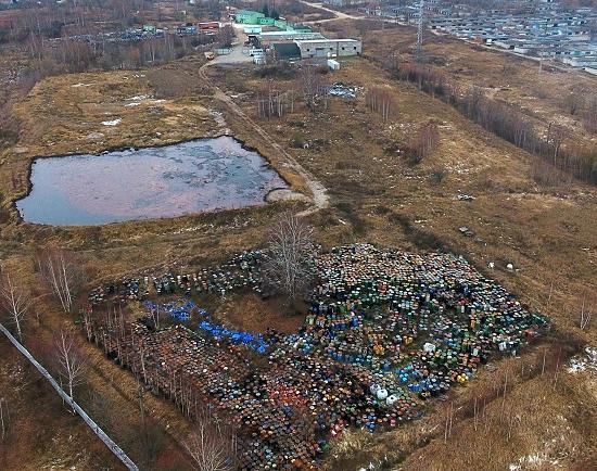 Свалку промотходов, образованную нижегородской фирмой при попустительстве чиновников, внесли в госреестр