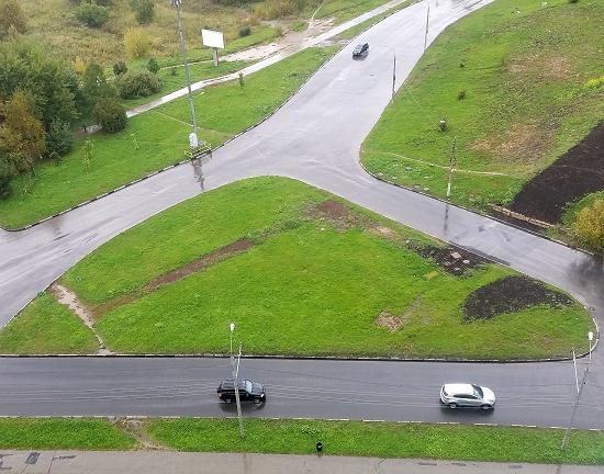 Одностороннее движение вводят на аварийном участке в Верхних Печерах Нижнего Новгорода