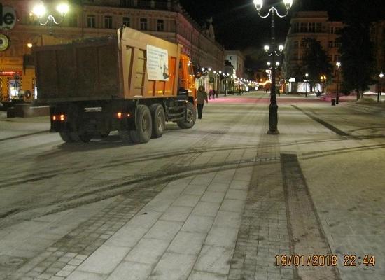 Горадминистрация нашла объяснение состоянию новой гранитной плитки на Покровской в Нижнем Новгороде