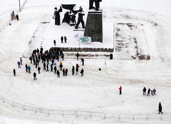 Семьдесят пять нижегородцев приняли участие в митинге против мусорной реформы